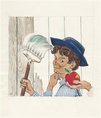 JOHN FALTER (1910-1982) Tom Sawyer. [MARK TWAIN]